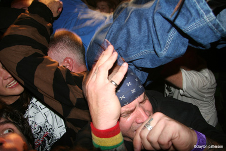 Last hardcore show at CBGB's: Bad Brains