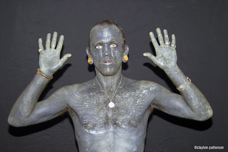 Lucky Rich Diamond: now the most tattooed man in the world in the Guinness Book of World Records