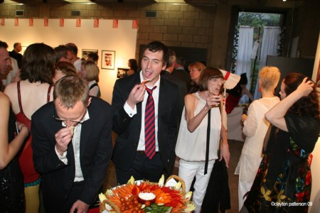 the appetizers were to die for- 