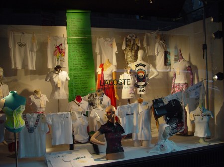 clayton art window barney's NYC