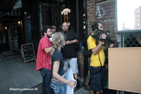 Shooting Dirty Old Town Movie @ Billy's 