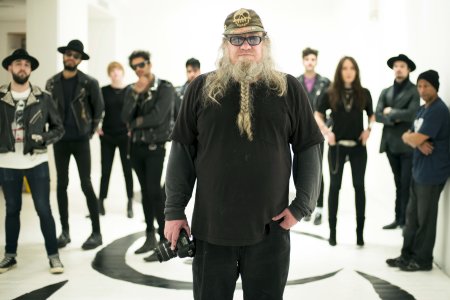 Clayton Patterson / Au Bon Punk / DAMEHT get ready for the $16 Burger Show @ New York Times